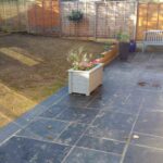 Completed garden renovation