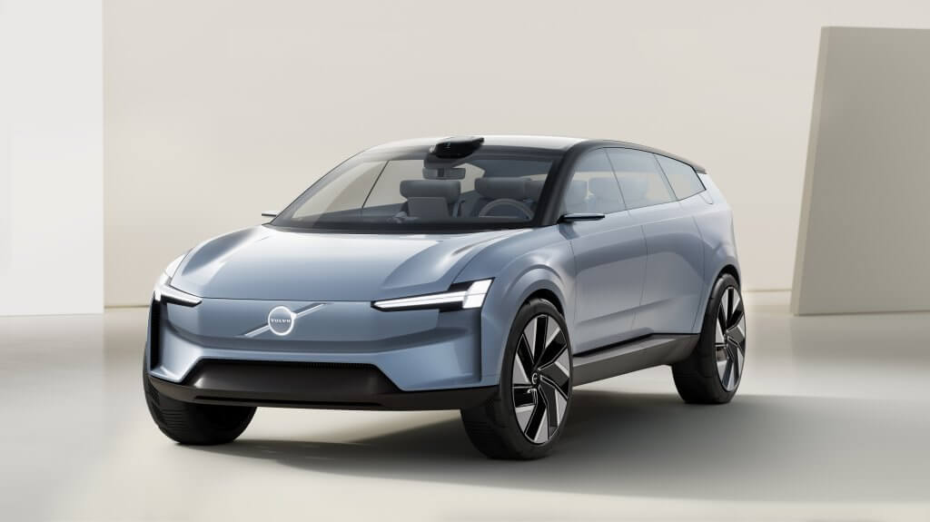 Volvo Concept Recharge with Lidar