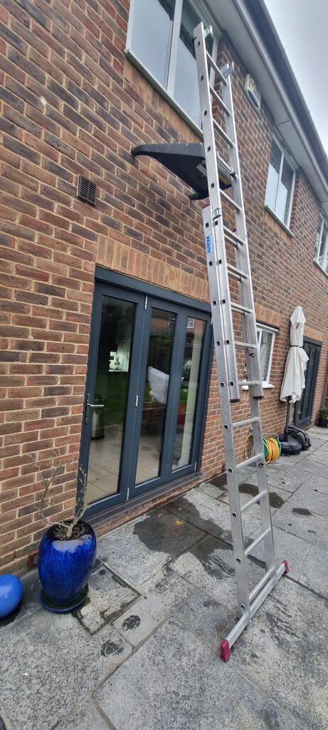 Extension Ladder with Stabiliser and Stand Off